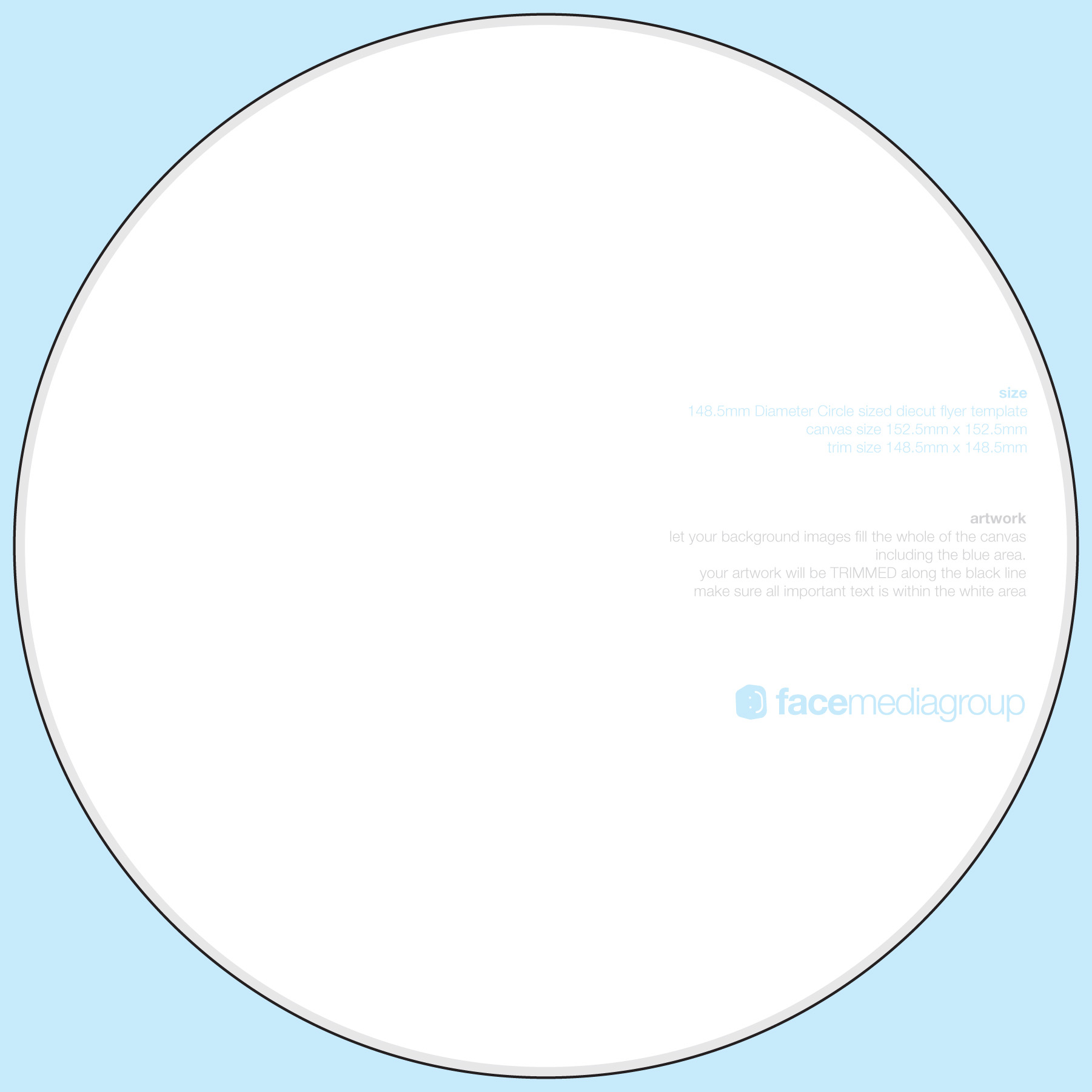 Print Circle Template