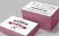 500 With Velvet lamination (specify colour) Triplex Business Cards
