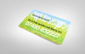 Keep your business card constantly in sight with our magnetic business cards.