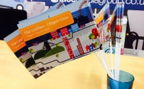 Hand Held Custom Flags