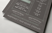 Your Menus and Wine Lists set the tone of your venue, so make sure they hit the right note.
