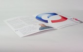 Simple oversized A4 folder with loose flap - A3 folded to A4, with a loose flap (65mm deep)