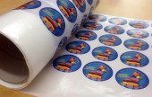 Our range of full colour stickers, printed on variety of stocks and shapes. On a roll, or supplied as singles.