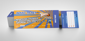 Ticket Book Printing from £39
