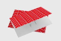 Candy Sticks - FREE Christmas Card Template