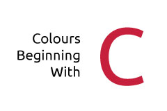 Colours Beginning With The Letter C Face Media Group