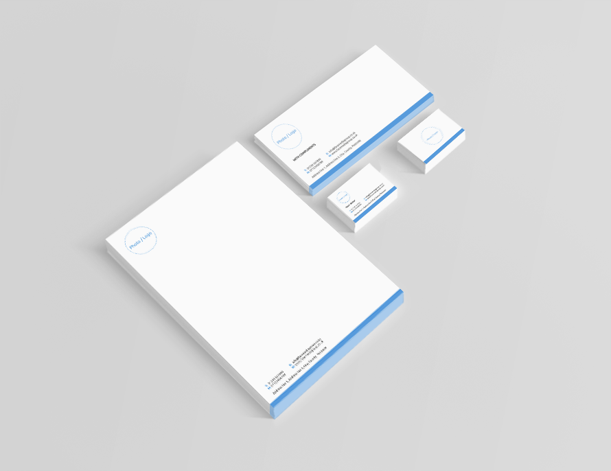 free business stationery design corporate feel face free stationery templates