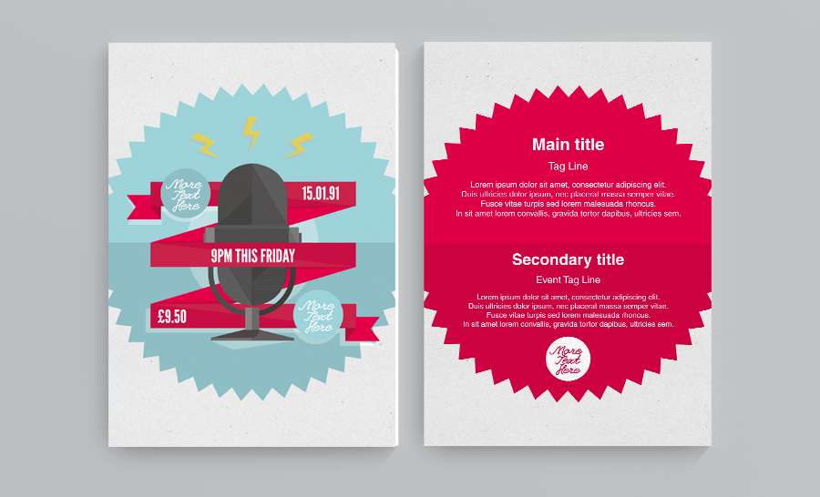 Free Flyer And Leaflet Design Templates Download Now Face Media Group
