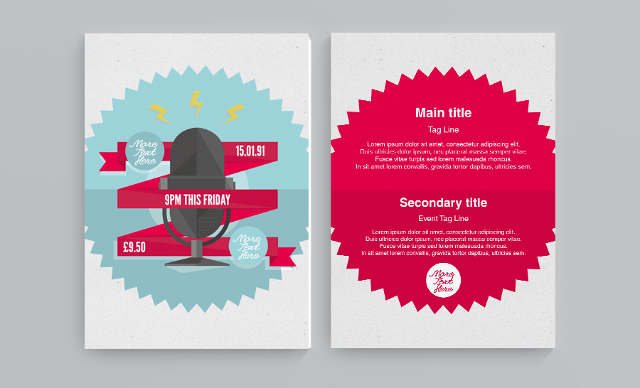 simple flyers templates